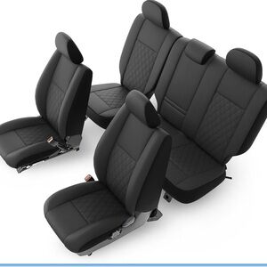 New Open Bag Faux Leather Seat Covers 4Jeep Grand Cherokee WK2 2011-2021 Laredo